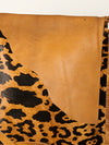ADBGA240 American Darling Hair-On Cowhide Messenger Bag Genuine Leather Fringes