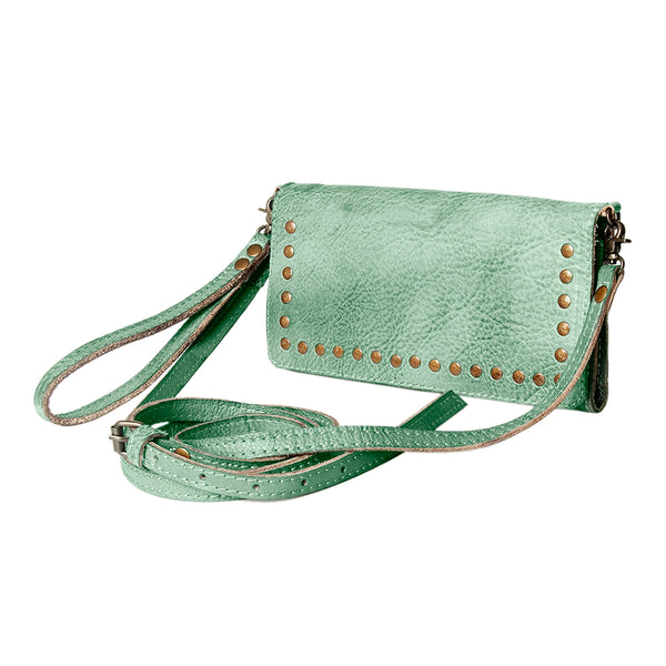 LC-NMBG103 Wristlet Genuine Leather women bag western Bag