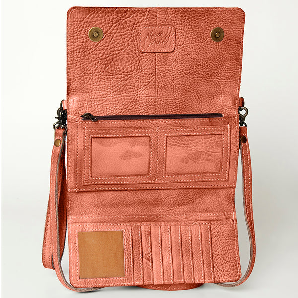 LC-NMBG103 Wristlet Genuine Leather women bag western Bag