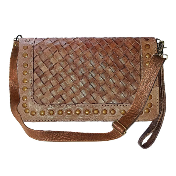 LC-NMBG105 Wristlet Genuine Leather women bag western Bag