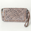 LC-NMBG105 Wristlet Genuine Leather women bag western Bag