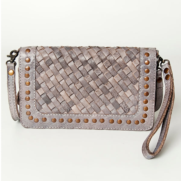 LC-NMBG105 Wristlet Genuine Leather women bag western Bag