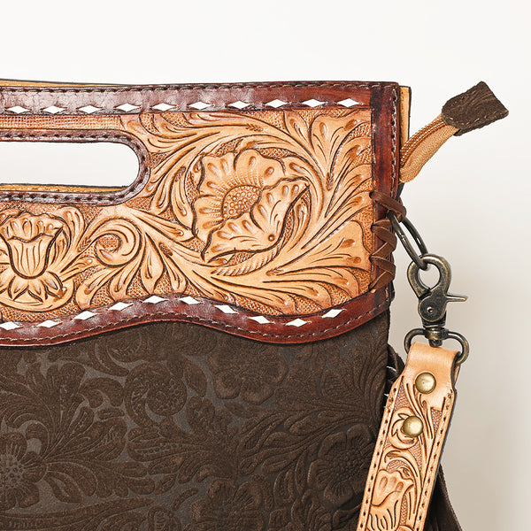 LC-ADBGS145DM1AClutch Genuine Western Leather Women Bag Paige