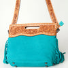 LC-ADBGS145DM1B Clutch Genuine Western Leather Women Bag Paige