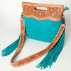 LC-ADBGS145DM1B Clutch Genuine Western Leather Women Bag Paige