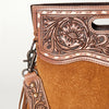 LC-ADBGS145DM1C Clutch Genuine Western Leather Women Bag Paige