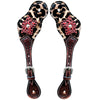 BER145-Western American Leather Spur Strap