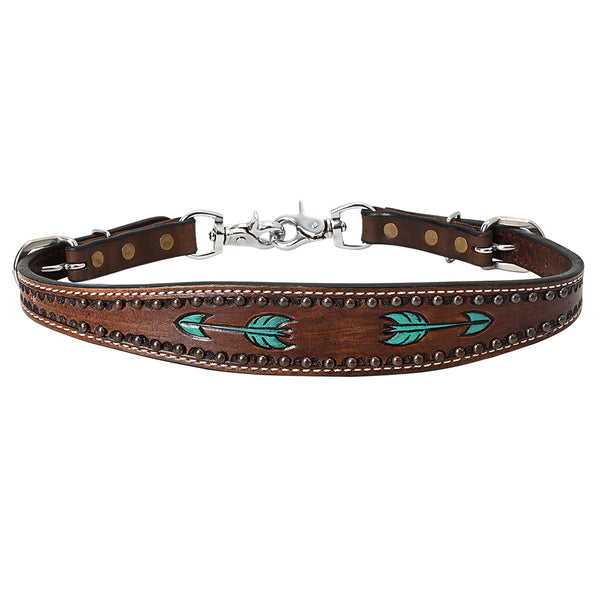BER149-Western Leather Wither Straps
