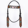 BER154-Western Leather Headstall