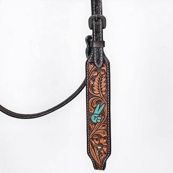 BER154-Western Leather Headstall