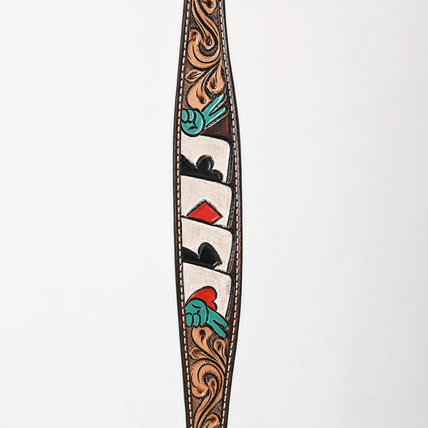 BER154-Western Leather Wither Straps