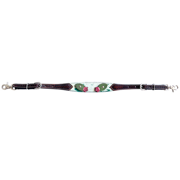 BER162-Western Leather Wither Straps
