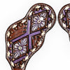BER168-Western American Leather Spur Strap