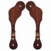 BER168-Western American Leather Spur Strap