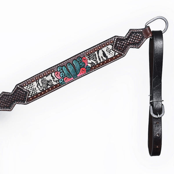 BER170-Western Leather Breast Collar