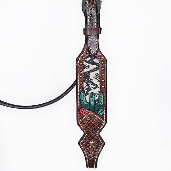 BER170-Western Leather Headstall