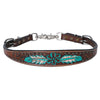 BER171-Western Leather Wither Straps