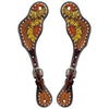 BER172-Western American Leather Spur Strap