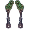 BER173-Western American Leather Spur Strap