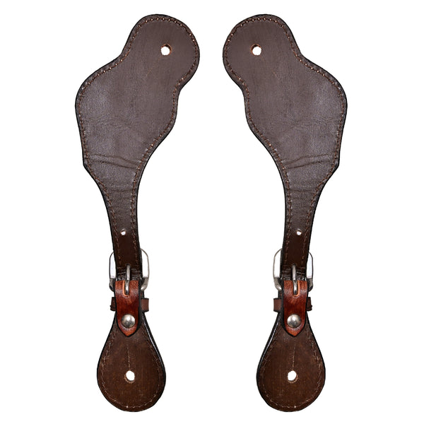 BER174-Western American Leather Spur Strap