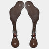 BER175-Western American Leather Spur Strap