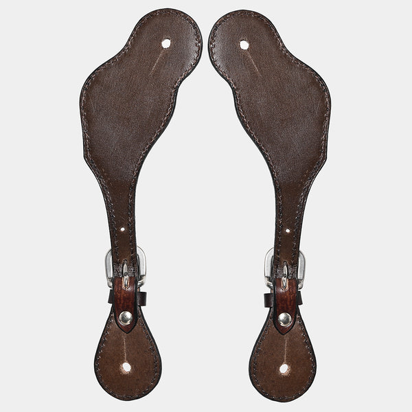 BER175-Western American Leather Spur Strap