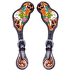 BER180-Western American Leather Spur Strap
