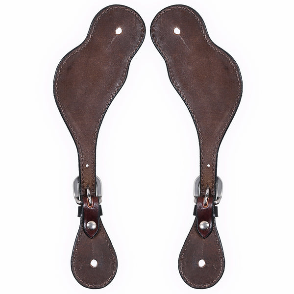 BER193-Western American Leather Spur Strap