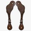 BER196-Western American Leather Spur Strap