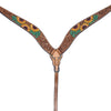 BER247-Western Leather Breast Collar