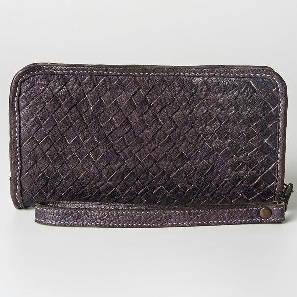 NMBGZ109 Wristlet Genuine Leather women bag western Bag