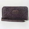 NMBGZ109 Wristlet Genuine Leather women bag western Bag