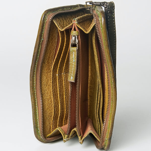 NMBGZ109 Wristlet Genuine Leather women bag western Bag