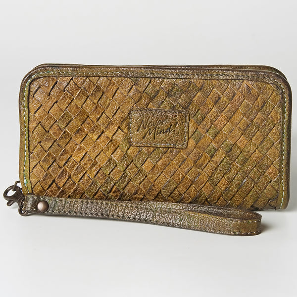 NMBGZ109 Wristlet Genuine Leather women bag western Bag
