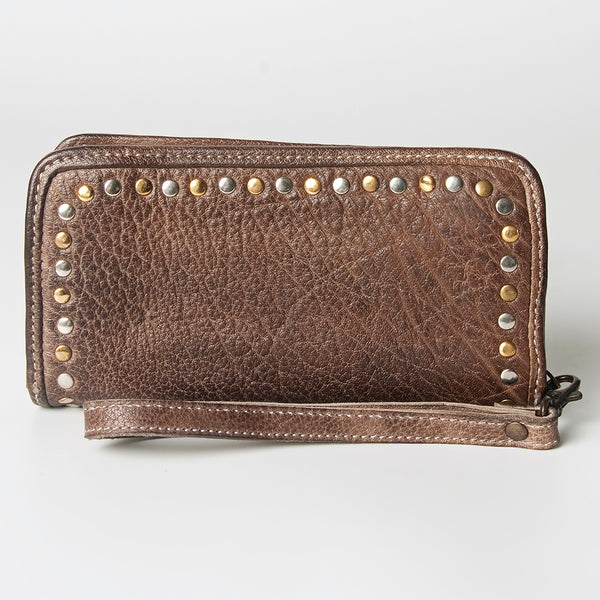 NMBGZ110 Wristlet Genuine Leather women bag western Bag