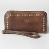 NMBGZ110 Wristlet Genuine Leather women bag western Bag