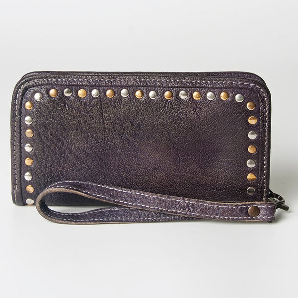 NMBGZ110 Wristlet Genuine Leather women bag western Bag