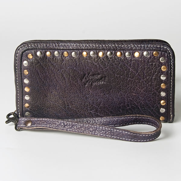 NMBGZ110 Wristlet Genuine Leather women bag western Bag