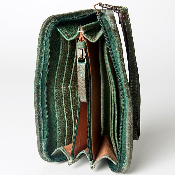NMBGZ110 Wristlet Genuine Leather women bag western Bag