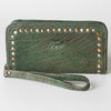 NMBGZ110 Wristlet Genuine Leather women bag western Bag