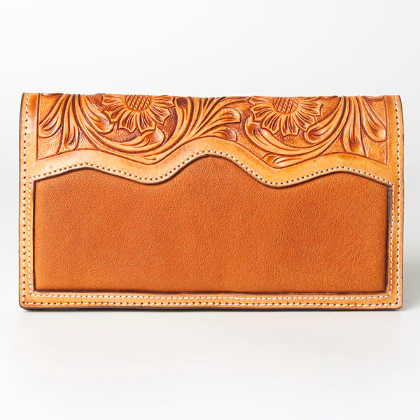 LC-ADBGZ584A Wallet Genuine Western Leather Women Bag