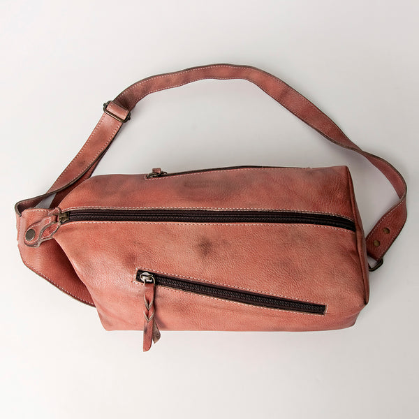 LC-NMBG107 Fanny Pack Genuine Leather women bag western Bag