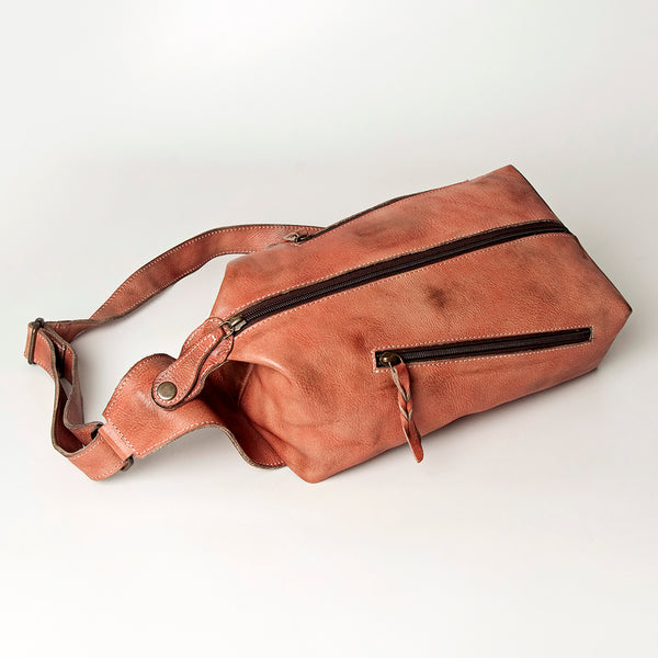 LC-NMBG107 Fanny Pack Genuine Leather women bag western Bag