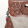 GIBGX473 Clutch Genuine Western Leather Women Bag