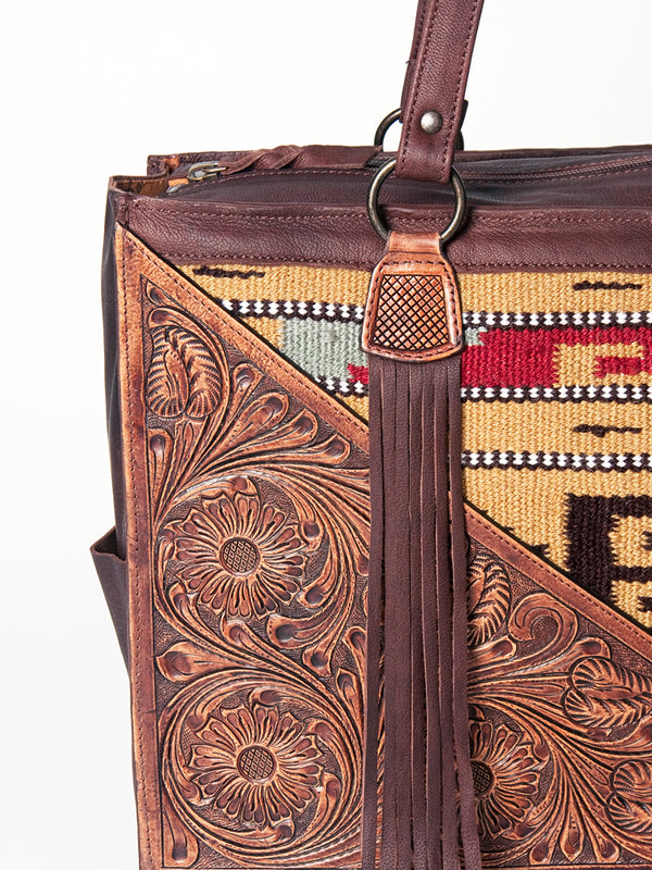 LC-ADBGZ201CTote Genuine Western Leather Women Bag