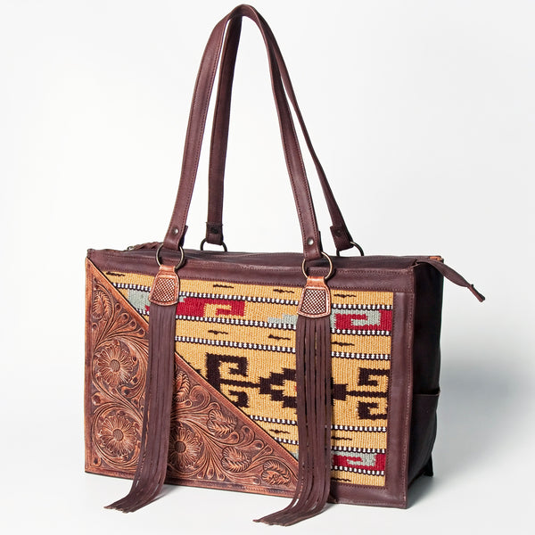 LC-ADBGZ201CTote Genuine Western Leather Women Bag