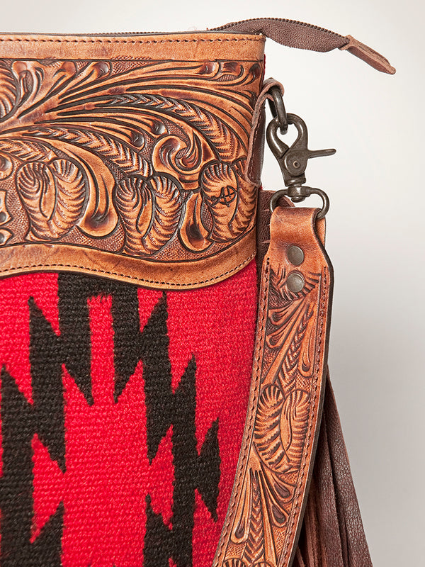 LC-ADBGZ230B Crossbody Genuine Western Leather Women Bag