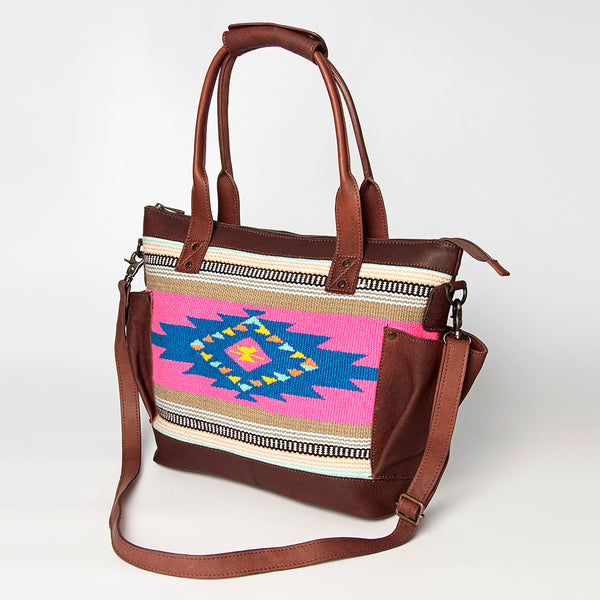 LC-ADBGZ324C Tote Genuine Western Leather Women Bag