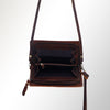 ADBGM169 Hand-Painted Leather Crossbody Purse - Multiple Western Scene