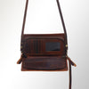ADBGM169 Hand-Painted Leather Crossbody Purse - Multiple Western Scene